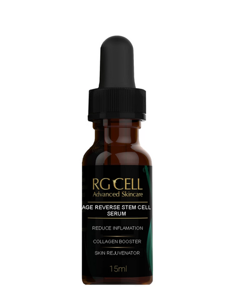 AGE REVERSE STEM CELL SERUM **New Formulation** (Available in 15ml, 60ml, & 120ml)