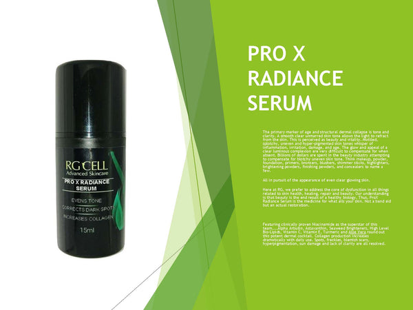 PRO X RADIANCE SERUM (Available in 15ml, 60ml, & 120ml)
